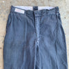 1960’s Cleveland Overall Co Black Work Pants 28” x 26”