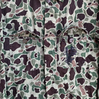 1960’s Korean Frogskin Camo HBT Shirt Small