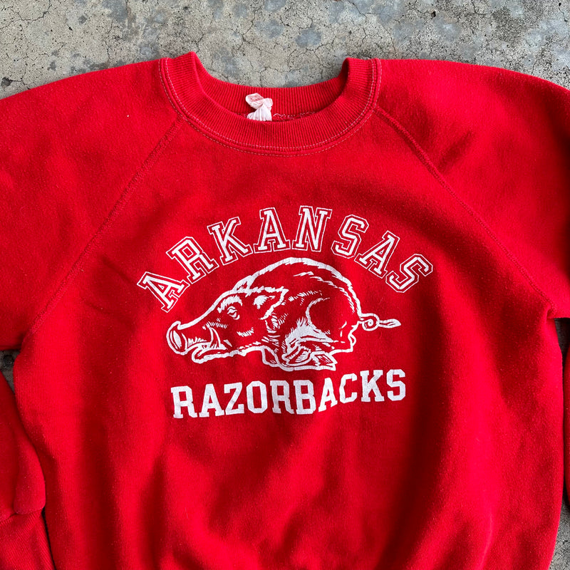 1970’s Arkansas Razorbacks Crewneck Sweatshirt Medium