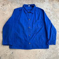 1990’s Blue French Chore Coat Size 62 XXL