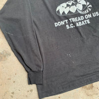 1990’s Don’t Tread On Me Rattlesnake Long Sleeve T-Shirt L/XL