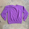 1970's Western Carolina Purple Raglan Crewneck Sweatshirt Small