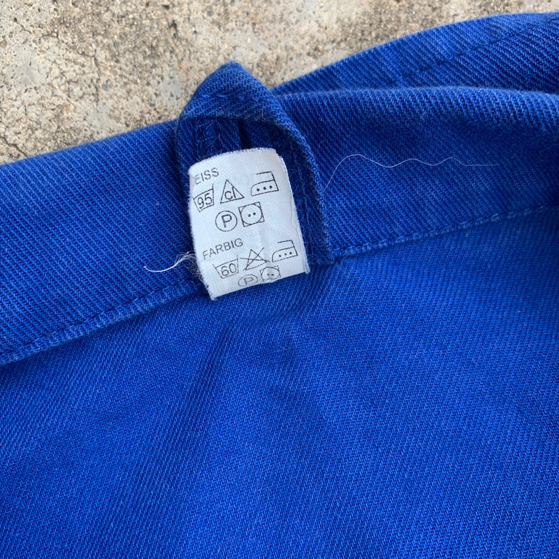 1990’s Blue French Chore Coat Size 62 XXL