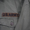 1960's Vietnam War US Army OG-107 Fatigue Shirt with Cut Sleeves Medium