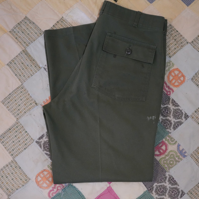 1980's OG-507 Fatigue Pants 34" x 29"