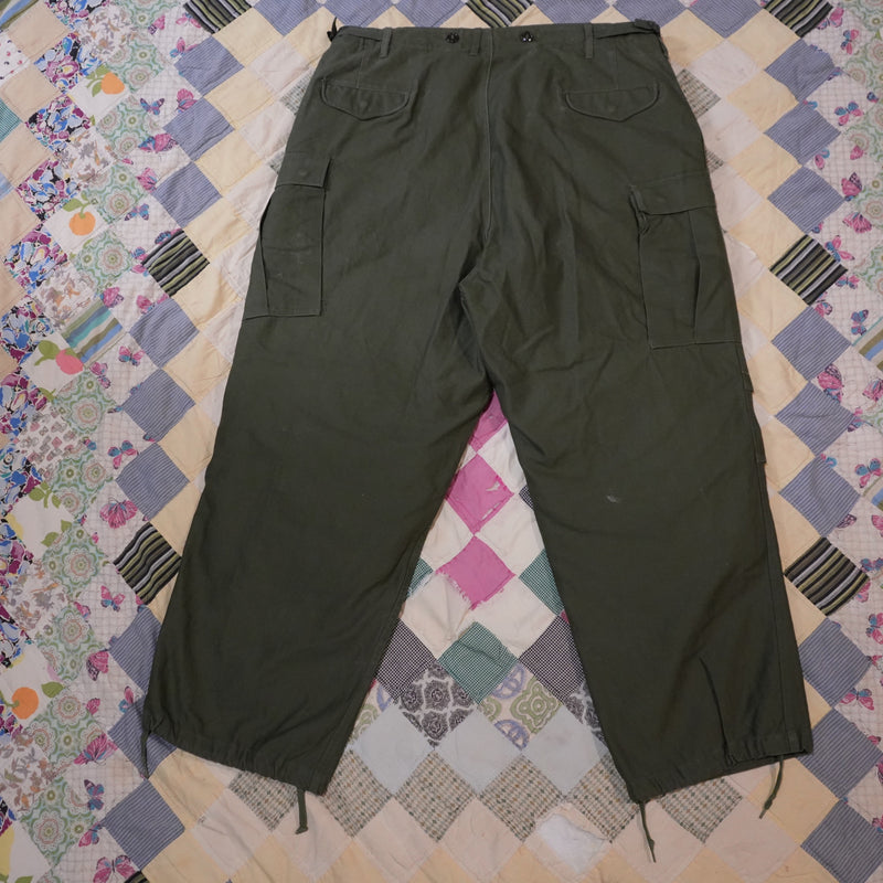 1950's M-51 Field Trousers with Quilted Liner XL Regular