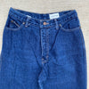 1970's Calvin Klein Dark Wash High Rise Mom Jeans 27.5" x 31"