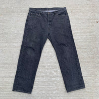 1990's Levi's 501 Black Denim Jeans 39" x 29.5"