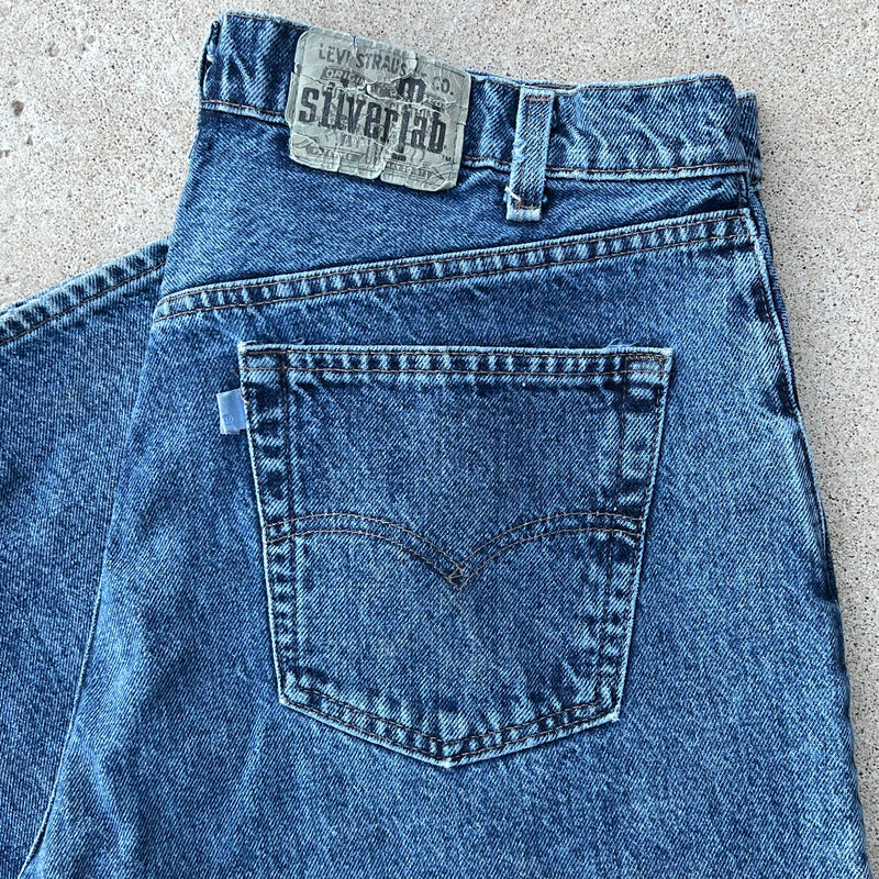 1990's Levi's Loose Fit Silvertab Denim Jeans 34" x 33"