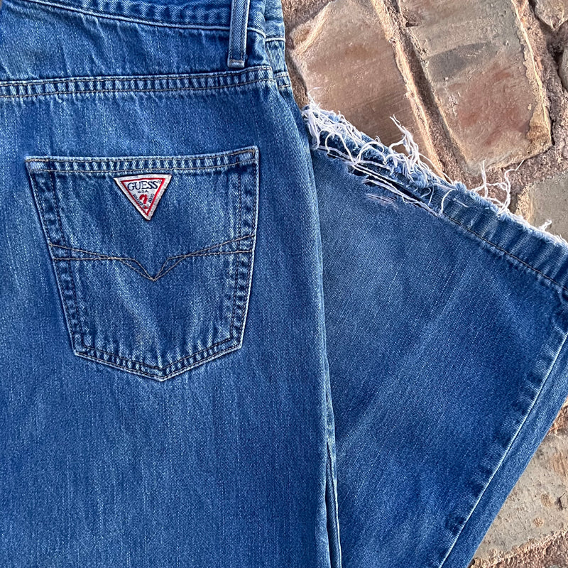 1990's Guess Straight Leg Jeans 27" Waist