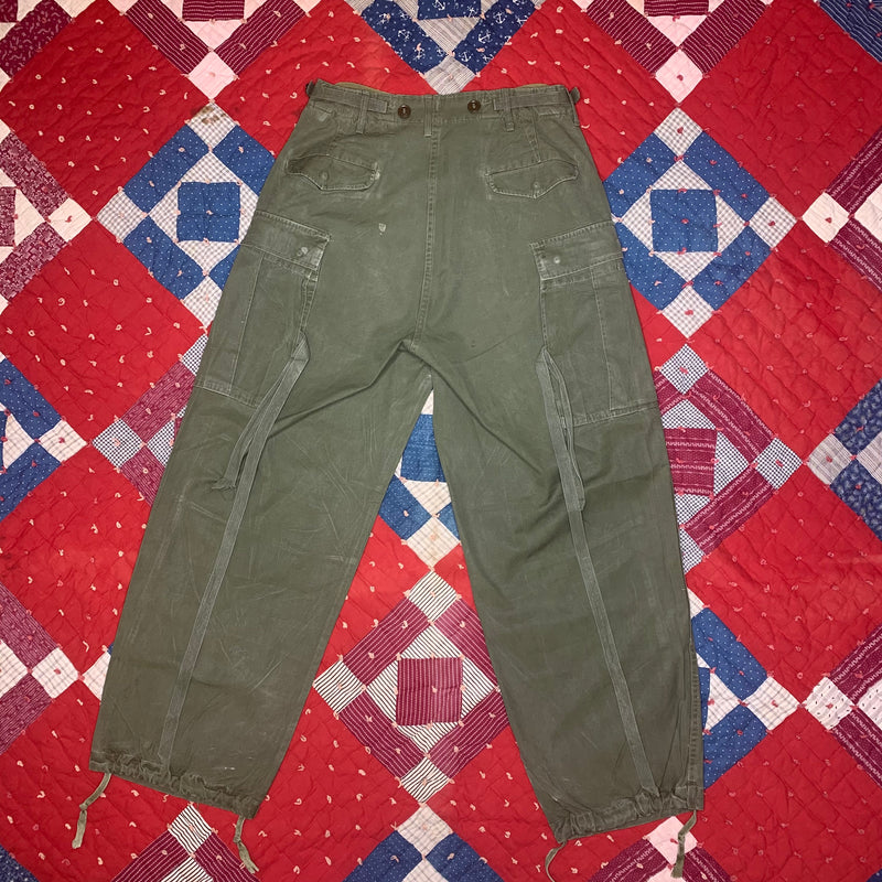 Early Issue 1950’s M-51 Combat Trousers 32” Waist