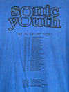 1996 Sonic Youth "Washing Machine" European Tour T-Shirt