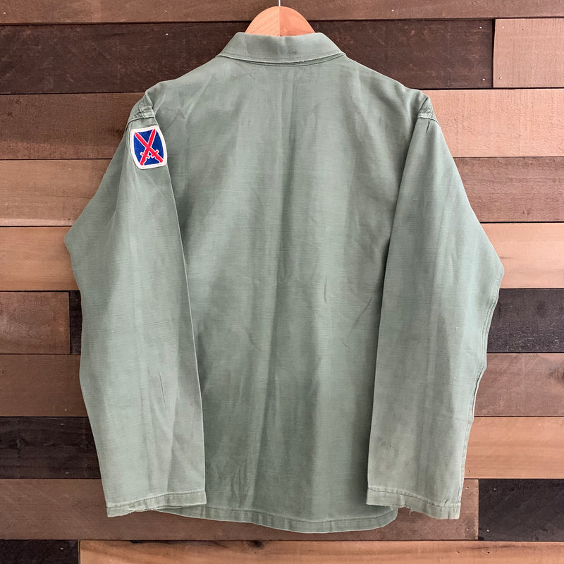 1950's Korean War Era First Pattern OG-107 Fatigue Shirt