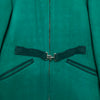 1940's Green Wool Belted Car Coat Medium