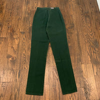 1980’s Deadstock Forest Green Roughriders Denim Jeans 26.5” Waist