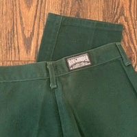 1980’s Deadstock Forest Green Roughriders Denim Jeans 26.5” Waist