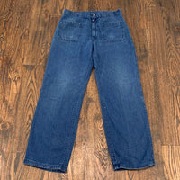 1960’s Cone Denim Civilian Issue USN Denim Pants 31.5” Waist