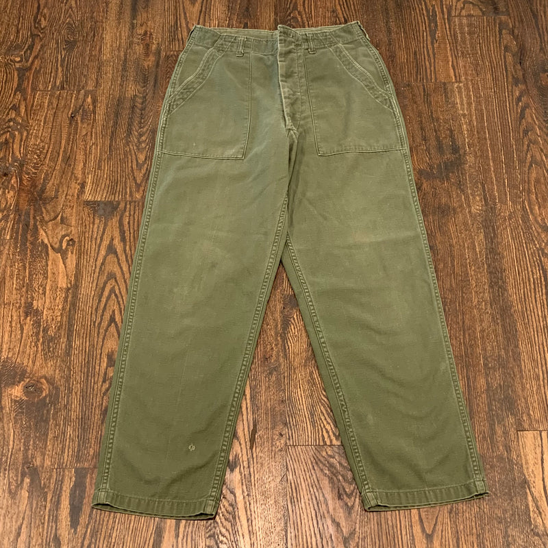 Late 1960’s OG-107 Fatigue Pants 30” Waist