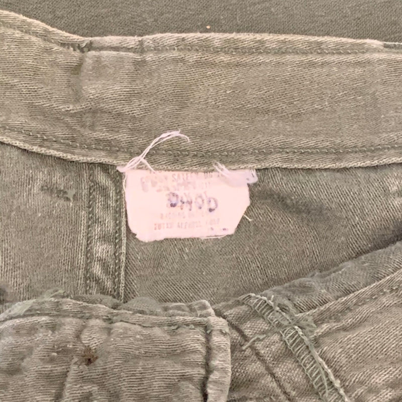 Late 1960’s OG-107 Fatigue Pants 30” Waist