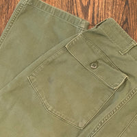 Late 1960’s OG-107 Fatigue Pants 30” Waist