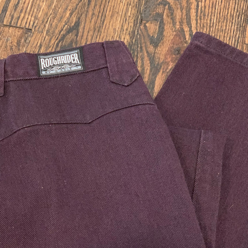 1980's Deadstock Plum Roughrider Denim Jeans 26" Waist