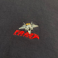 Early 2000's F/A-22 Raptor Stealth Bomber Sweatshirt XL