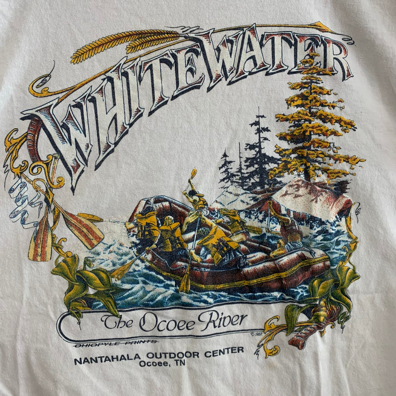 1987 White Water River Rafting T-Shirt Large