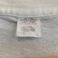 1970's Fruit of the Loom Tagged 3XL Blank White T-Shirt Fits 2XL