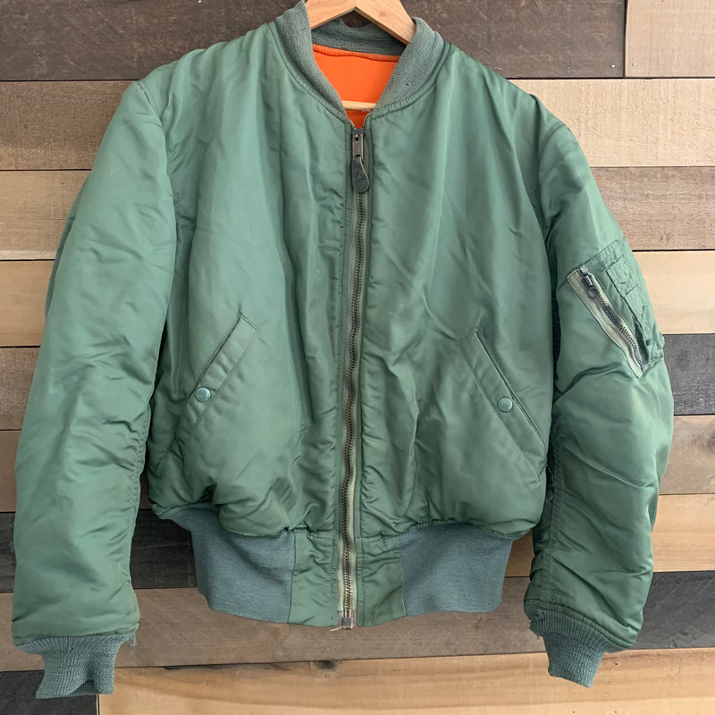 Late 1960's MA-1 Flight Jacket Size Large