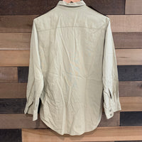 1950's/1960's Conquerer Tropical Sheriff Uniform Gabardine Button Down Shirt