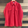 1970's Manhattan The Bum Shirt Pullover Button Down Shirt XL