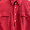 1970's Manhattan The Bum Shirt Pullover Button Down Shirt XL