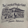 1980’s The Compleat Angler Hotel Bimini Bahamas Souvenir Long-sleeve T-Shirt Large