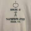 1980’s Pink Thunderbird Lanes Bowling T-Shirt L/XL