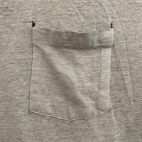 1990's Thrashed Paper Thin Gray Hanes T-shirt