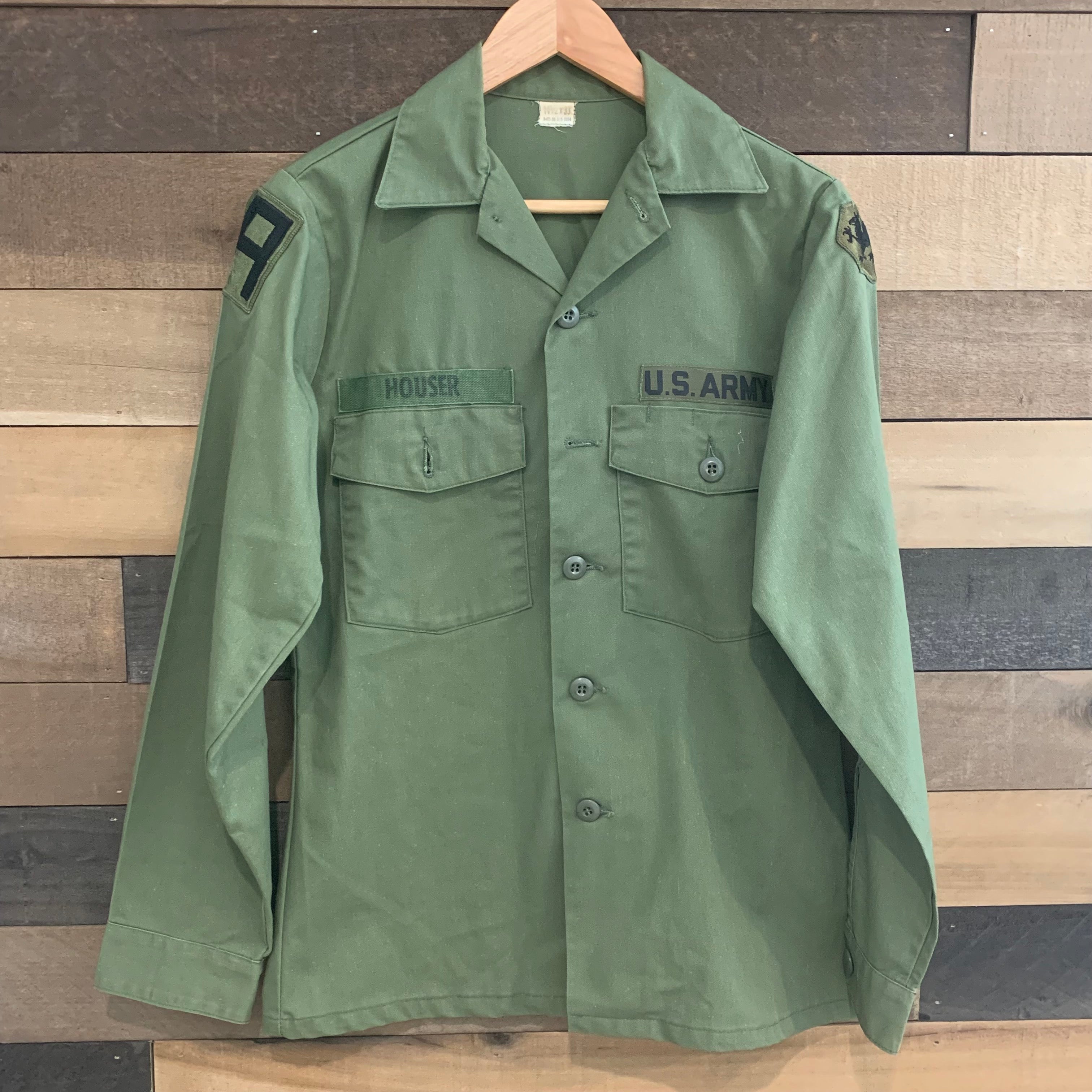 1960's/1970's Vietnam War Era Third Pattern OG-107 Fatigue Shirt