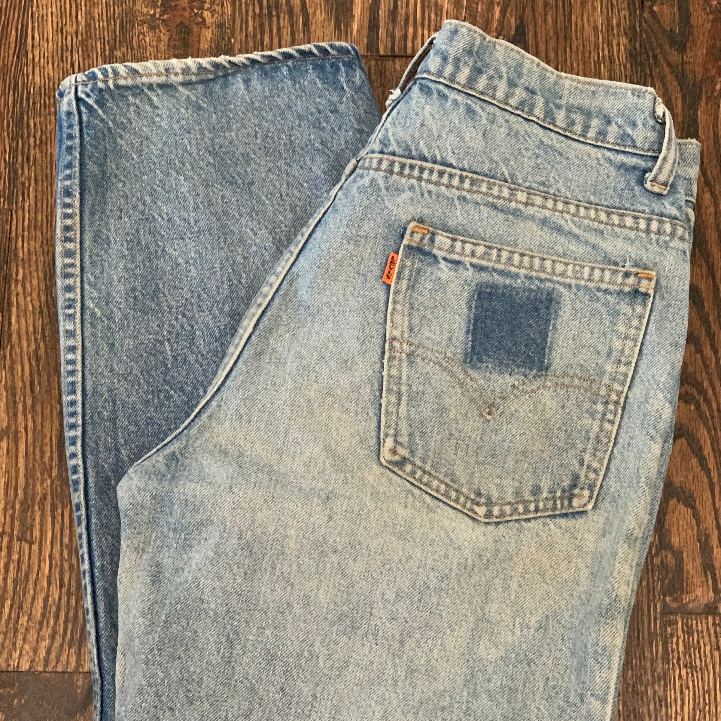 1970's Levi's Orange Tab Prospectors Denim Jeans 30" x 32"