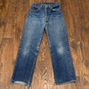 Late 1960’s Big E Selvedge Levi’s 501 Denim Jeans 27” x 29”