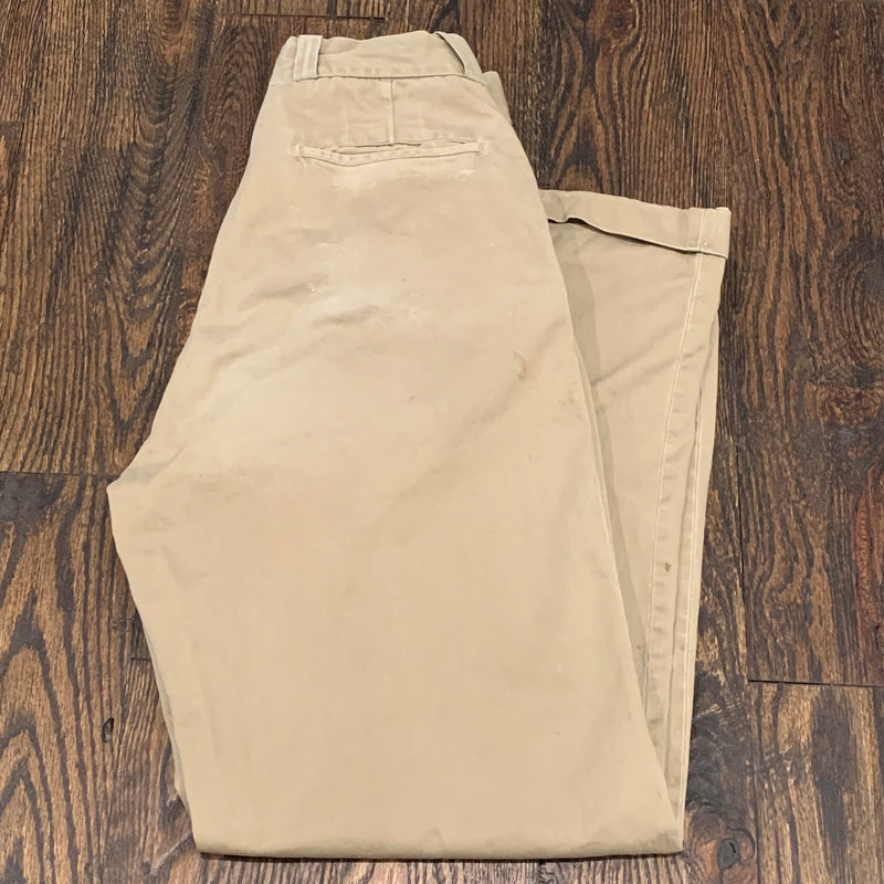 1960's/1970's Wash and Wear Brand Khaki Pants 27" Waist