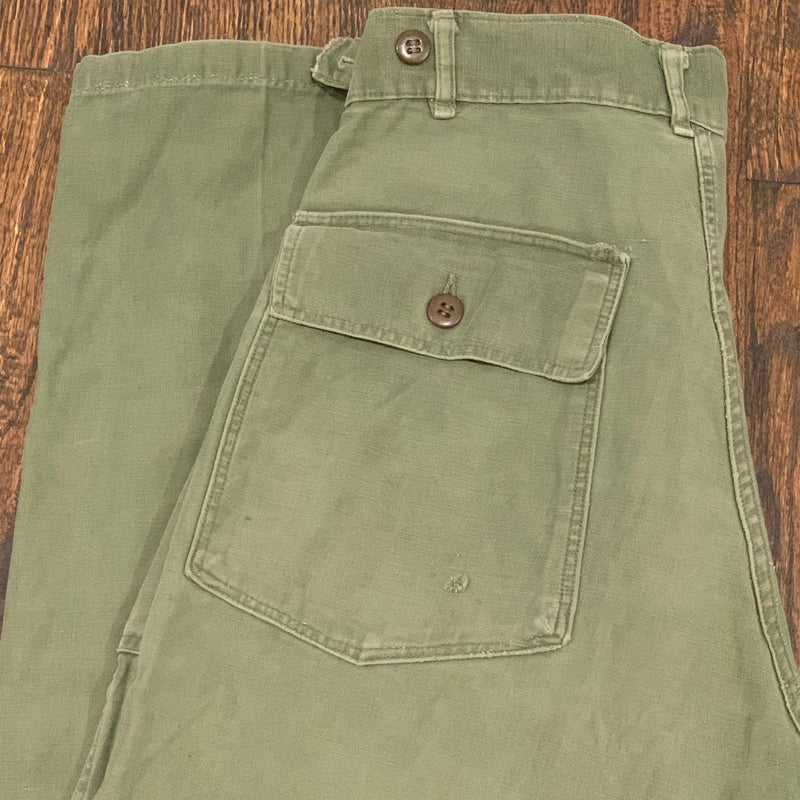 1950's Faded OG-107 Fatigue Pants 32" Waist