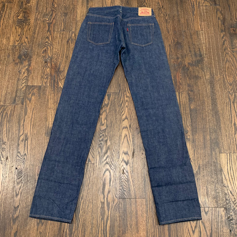 Repro TCB Full Cut Unhemmed Raw Denim Jeans 31" Waist