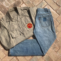 1970's Levi's Orange Tab Prospectors Denim Jeans 30" x 32"