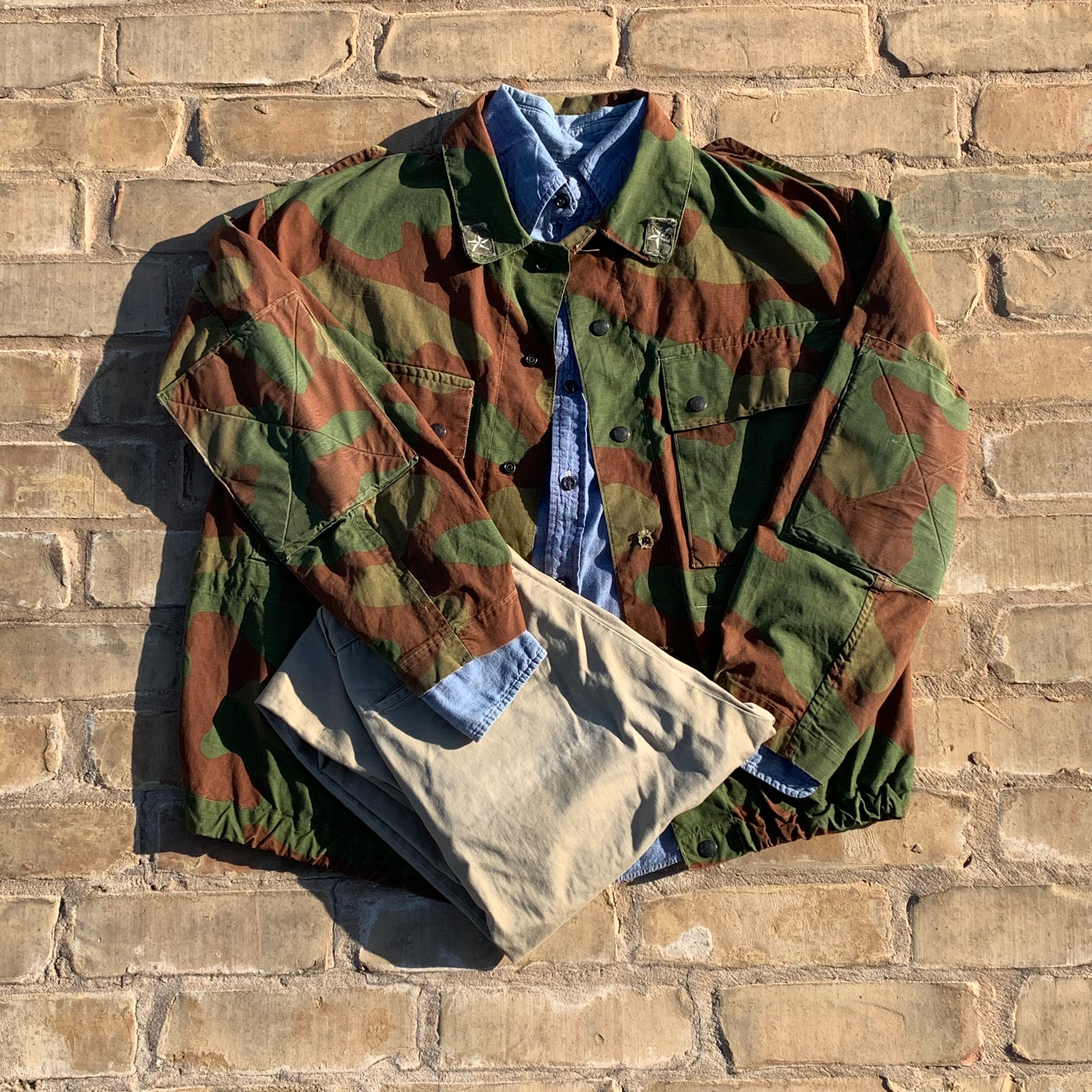 1970's Italian San Marco Camo Paratrooper Jacket – Little Chum Vintage