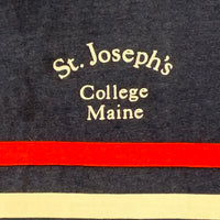 1970's St. Joseph's College Champion Blue Bar T-Shirt Small