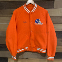 1980's Denver Broncos Polar Fleece Varsity Jacket M/L