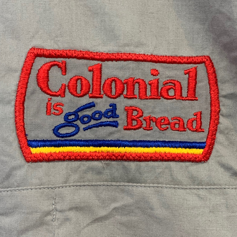 1950's Colonial Bread Short Sleeve Work Shirt L/XL