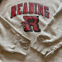 1990's Thrashed Reading Rocket Reverse Weave Crewneck Sweatshirt L/XL