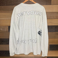 1994 Nervous New York Nervous Records Long Sleeve T-Shirt 2XL