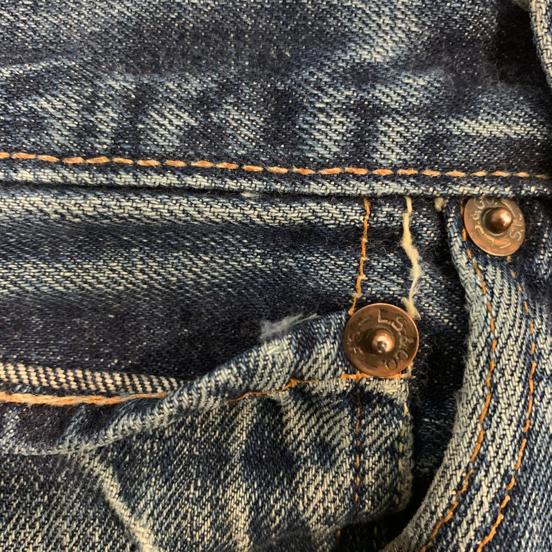 1968-71 Levi's 501 Big E Selvedge Denim Jeans 31" Waist