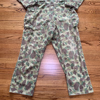 1940’s WWII Frogskin Camo Coveralls L/XL